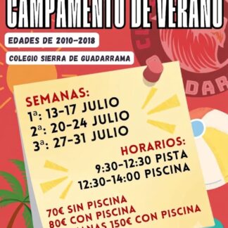CAMPAMENTO VERANO